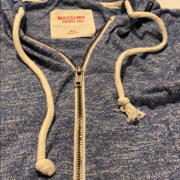 Missimo Supply Co xs blue zip up hoodie - Picture 3 of 3